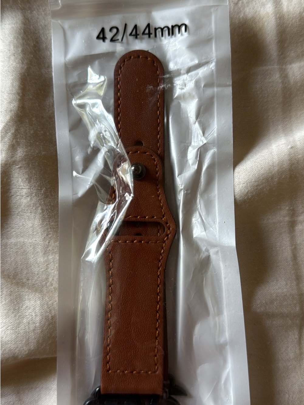 Leather Watch Strap 42/44mm - Brown